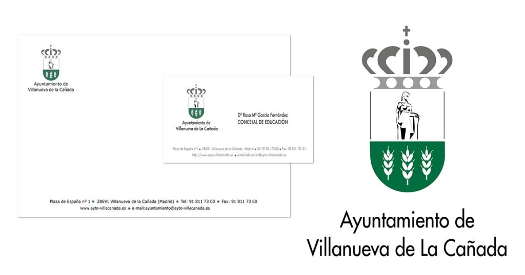 Rediseño de escudo de Ayuntamiento de Villanueva de La Cañada