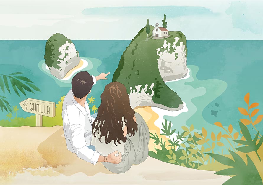 Retratos para invitación de boda