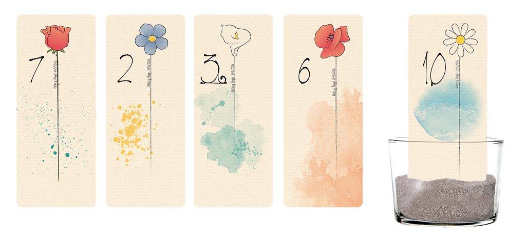 Meseros boda de flores